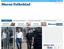 Tablet Screenshot of mf.dk