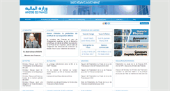 Desktop Screenshot of mf.gov.dz